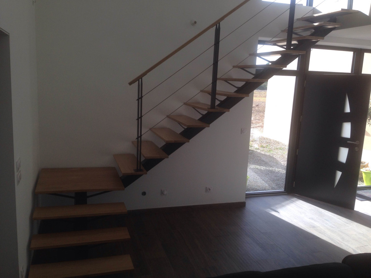 escalier 1/4 tournant avec palier | Limage'ination