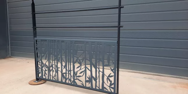 Habillage "bambou feuilles"