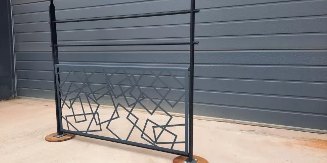 Habillage "rectangles décalés"