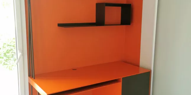 bureau +étagères