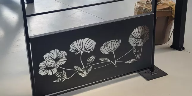 Habillage décoratif "coquelicot"