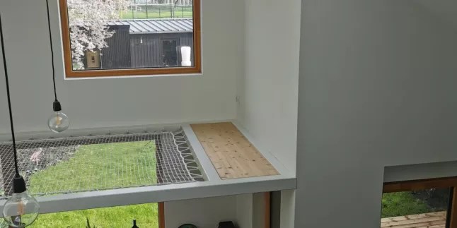 Ossature en acier blanc 9016+ filet